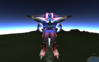 Illustration for article titled They Built An Actual Gundam in Kerbal Space Program